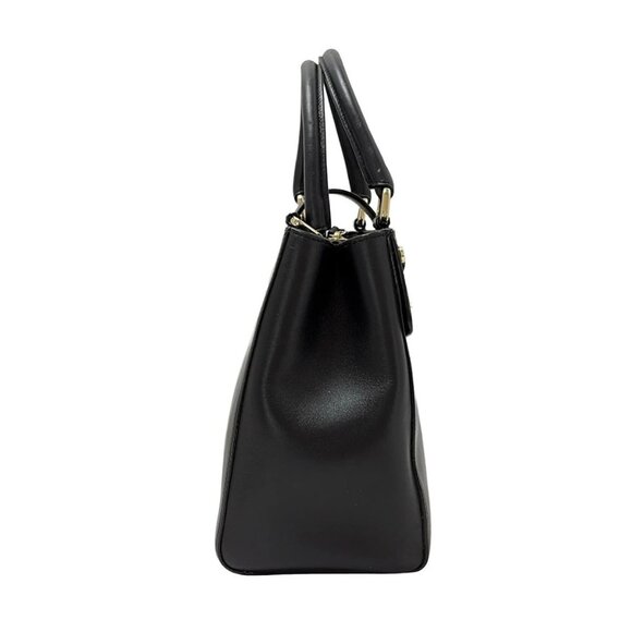 Auth JIMMY CHOO Rocket - Black Leather Handbag - Picture 4 of 8